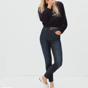 Everlane Authentic High Rise Skinny Tall size